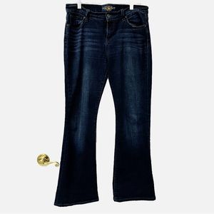 Lucky Brand Brooke Flare Jeans Dark Wash Size 8/29
